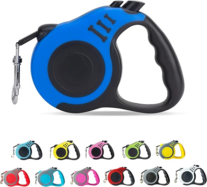 Retractable Dog Leash Automatic Telescopic Tractor Dog Tape | Pet Tape 10/16 FT Durable and Convenient, with Non-Slip Handle, Suitable for Small and Medium-Sized Dogs by LIEVUIKEN