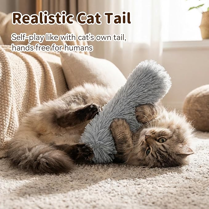 Cat Toys 3 Pack Catnip Pillows, Soft and Durable Crinkle Sound, Solid | With Catnip Inside, Interactive Cat Toy For Indoor Cats, Promotes Kitty Exercise - Image 6