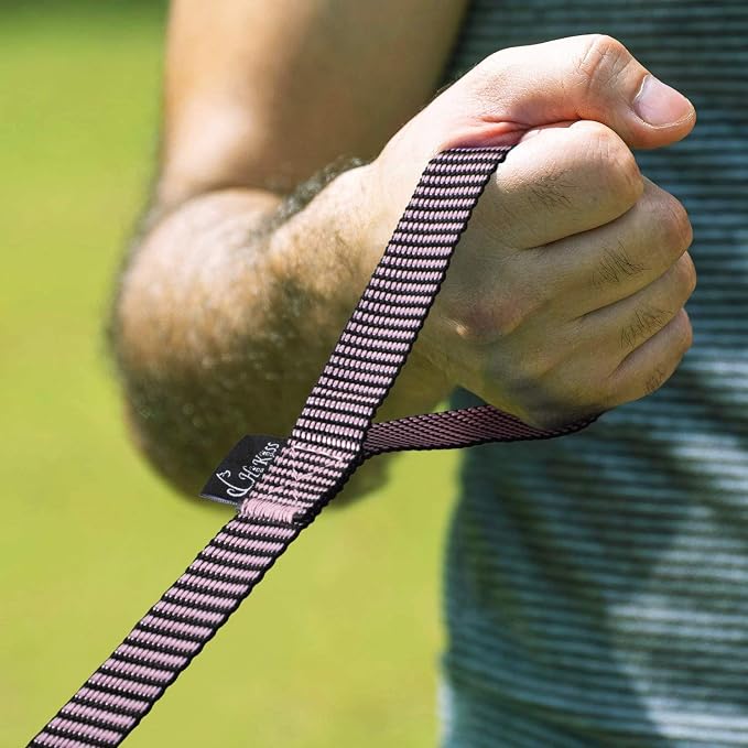 Hi Kiss Dog/Puppy Obedience Recall Training Agility Lead - 15ft 20ft 30ft 50ft 100ft Training Leash - Great for Training, Play, Camping, or Backyard(15ft,BL+PK) - Image 2