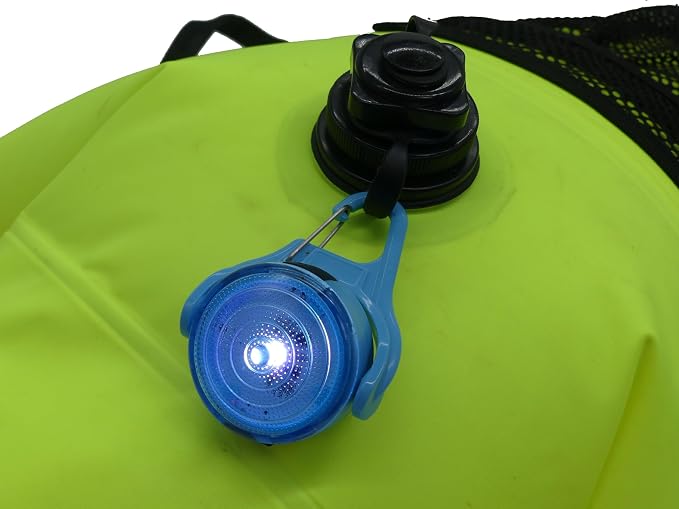 Rechargeable Adventure Light | Water Resistant Bright LED Clip-On Flashing Light for Dog Walking, Running and All Outdoor Activities (White) - Image 6
