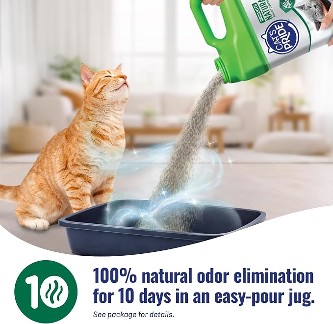 Cat's Pride Natural Care Odor-Eliminating Hypoallergenic Litter 15lb - Image 5