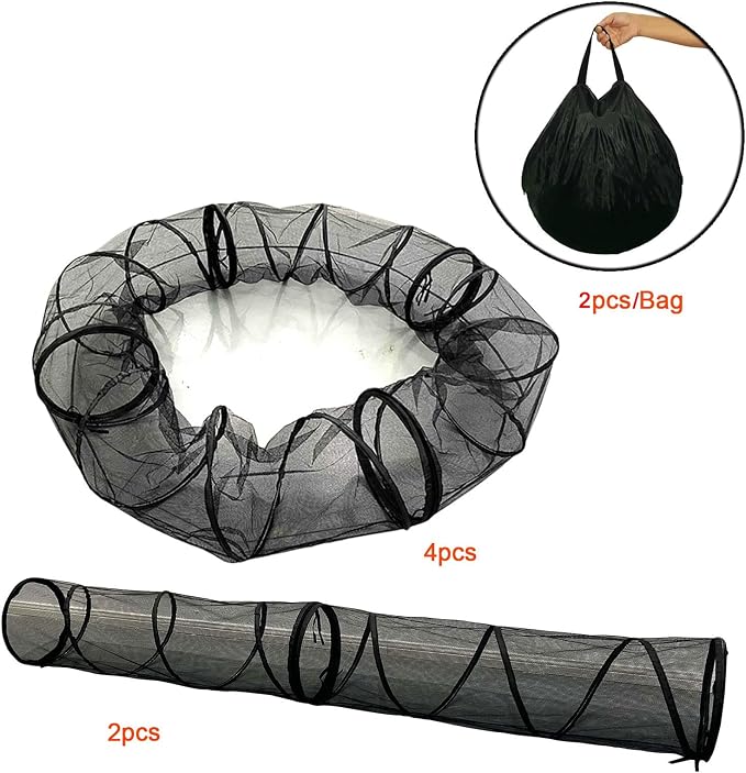 Portable Large Pop Up Pet Cat Tents Enclosures House for Outside Patio Indoor for Cat Puppy Rabbit Small Animals,Quick Opened,Independent or can be Connected to Tunnels - Image 6