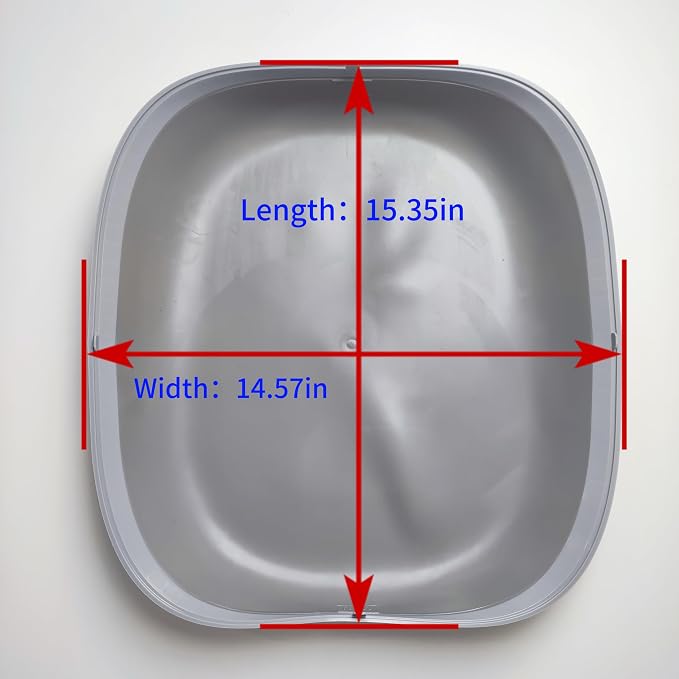 Automatic Cat Litter Box Silicone Pad Litter Box Replacement Mat | Silicone Mat for Automatic Selfcleaning Cat Litter Box Waterproof Mat Anti-Slip Washable Silicone Pad Litter Box Accessories - Image 5