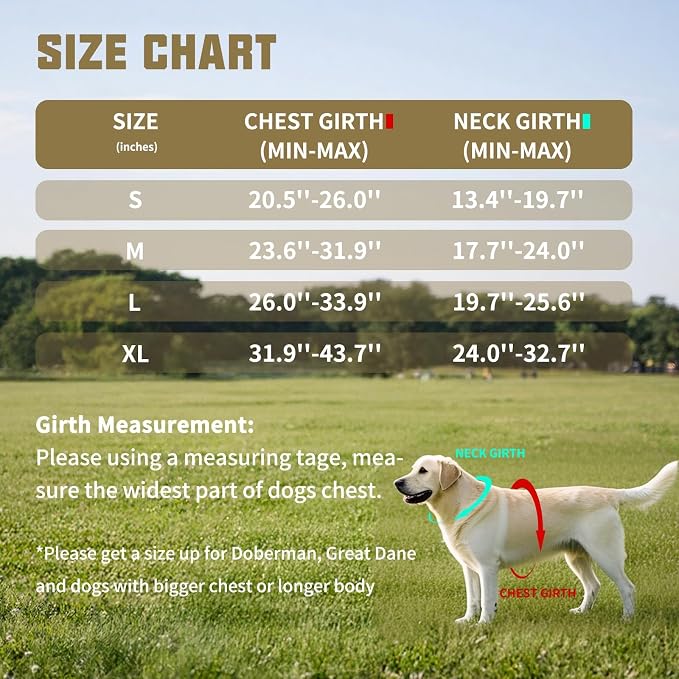 AUROTH Dog Harness and Leash Set Small Sized Dog, No Pull Escape Proof Vest | with Leash Clips, LED light clip, Breathable Mesh Padded No Choke, Easy Walking and Training, Desert Camo, Small - Image 6