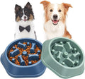 UPSKY Slow Feeder Dog Bowl Anti-Chocking Slower Feeding Pet Puzzle Bowls | Interactive Bloat Stop Dog Food Dishes, Non-Slide Dogs Lick Treat for Small Medium, Slow-Eating Maze Design, Easy to Clean by UPSKY