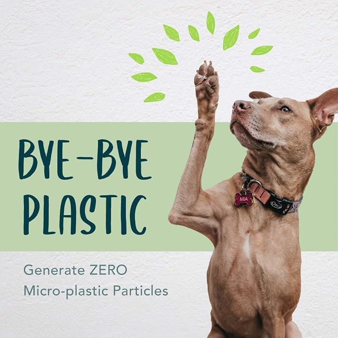 Dog Poop Bag with Holder, Compostable Dog Bags for Poop, Vegetable-Based Doggy Poop Bags, Eco-Friendly, Unscented, Extra Thick and Leak Proof, 120 Counts, 10 Rolls, 9 x 13 Inches - Image 6