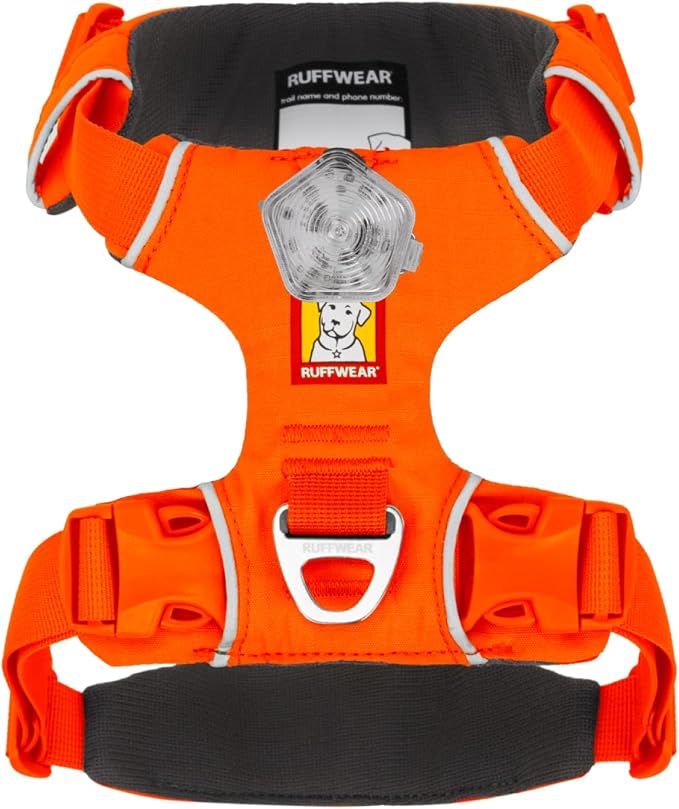 Ruffwear, Front Range Dog Harness, Reflective Soft Padded Everyday Harness with Dual Leash Clips, Adjustable and Lightweight Fit for Training or Walking for All Dogs, Blaze Orange, Large/X-Large - Image 7