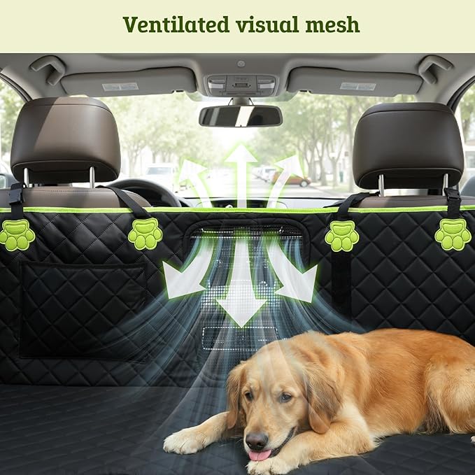 2-in-1 Dog Car Seat Cover for Back Seat, Transform to Passenger Mode - Dog Car Seat, Waterproof, Scratch-resistant, Support to 330lbs, for Outdoor Activities, Travel, to the Vet, for Cars/SUV/Truck - Image 6
