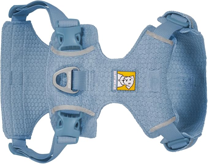 Ruffwear, Front Range Flex Dog Harness, Engineered Knit Construction for Ultimate Fit and Mobility, Lightweight Flexible Everyday Harness with Dual Leash Clips, Polar Blue, XX-Small - Image 9