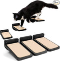 INICIO Cat Wall Steps, Set of 3, Black | 8.7"x4.7", Floating Steps, For Climbing or Playing by INICIO