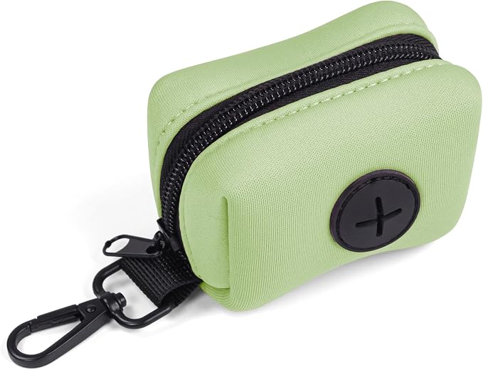 Wolfone Dog Waste Bag Holder, Leash Poop Bag Dispenser with Secure Clip | Secure Clip Design Durable & Odor-Free Universal Bag Fit Lightweight & Portable Stylish Color Options by Wolfonepetsupplies