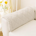 Smiry Couch Cover for Dogs Washable, Non Slip Fuzzy Pet Sofa Protector | Soft Thick Furniture Cover for Sofa, Loveseat and Sectional, Scratch & Pet Hair Resistant (White, 27.6" x 27.6") by Smiry