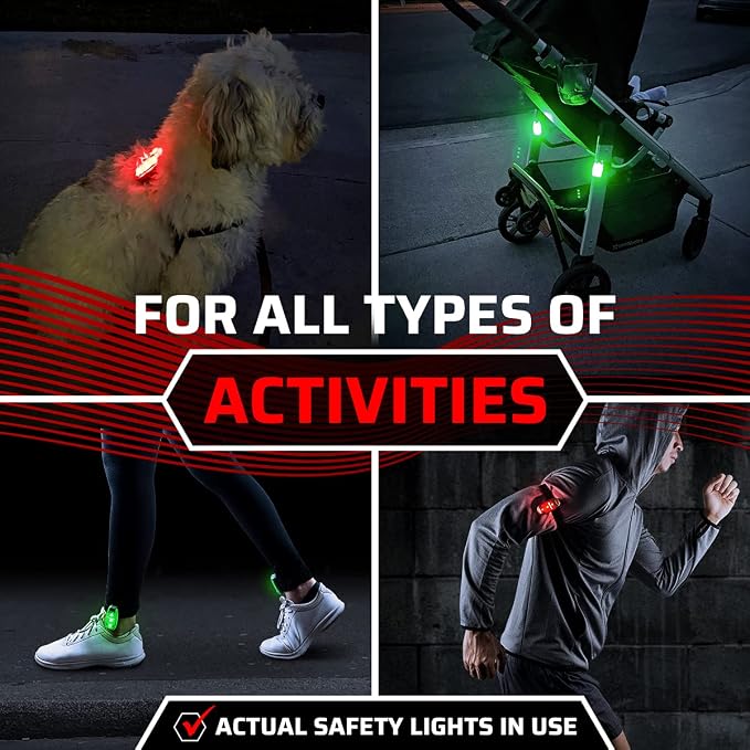 Bike Lights for Night Riding, USB Rechargeable Front and Back Lights, LED Bicycle Headlight and Tail Light Set, Water Resistant Bike Lights Rechargeable for Mountain Bikes, Kids Bike Light, MTB Light - Image 7