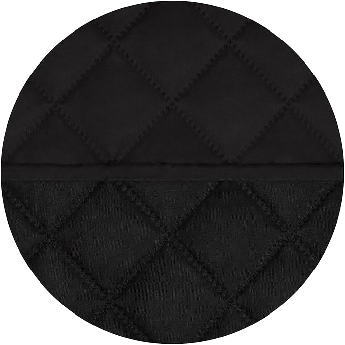 PureFit Reversible Chair Sofa Cover Dog Couch Covers for Sofa, 25.5 in | Black/Black, Water Resistant Couch Protector, Washable Pet Couch Cover with Non Slip and Elastic Straps For Kids - Image 5