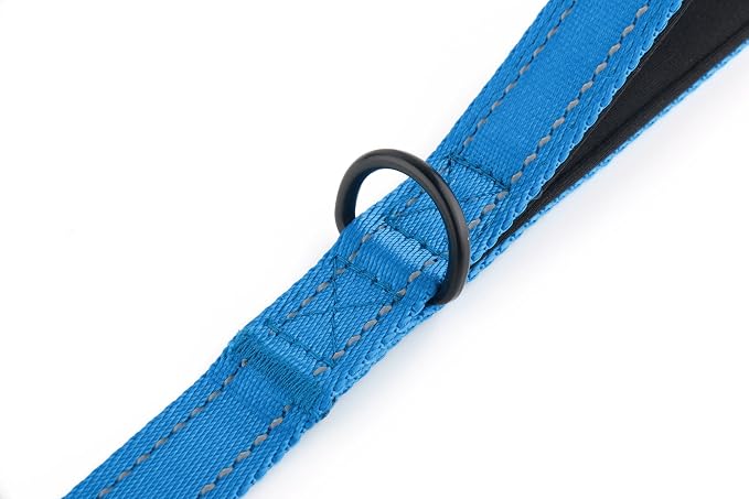 Dog Leash 6ft Long,Traffic Padded Two Handle,Heavy Duty,Reflective Double Handles Lead for Control Safety Training,Leashes for Large Dogs or Medium Dogs,Dual Handles Leads(Blue) - Image 6