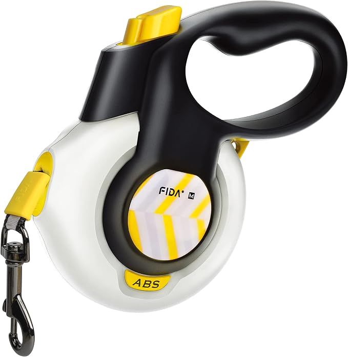 Fida AutoBrake Heavy Duty Retractable Dog Leash, 16 ft, for Dogs that Pull | AutoBrake Design for Safety Control, Dog Walking Leash for Medium Breeds up to 55 lbs, 360° Tangle Free, Soft Grip by Fida