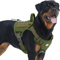 AUROTH Tactical Dog Harness for Large Dogs No Pull Adjustable Pet Harness Reflective K9 Working Training Easy Control Pet Vest Military Service Dog Harnesses | Easy Control with handle, Adjustable, Reflective, Military K9, for German Shepherd Husky Wal... by AurothPets