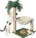 Fantasreen Cat Tree 28'' with Hammock & Interactive Toy for Indoor Cats by Fantasreen