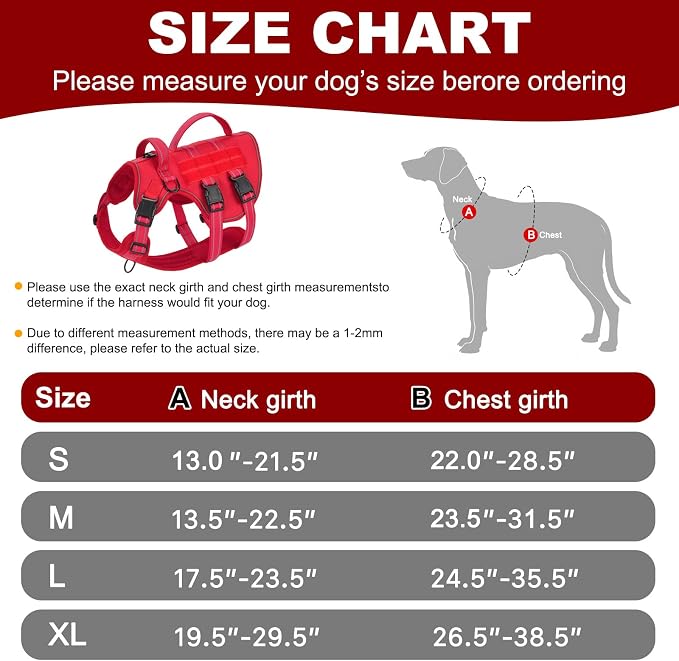 Service Dog Harness + ID Tag 50 ADA Information Cards - No Pull Dog Vest 10 PCS Removable Patches - Reflective Emotional Support Animal Vest for Large Dogs - Adjustable Breathable ESA Training Vest - Image 5