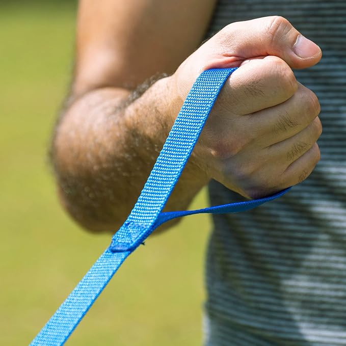 Hi Kiss Dog/Puppy Obedience Recall Training Agility Lead - 15ft 20ft 30ft 50ft 100ft Training Leash - Great for Training, Play, Camping, or Backyard Blue 50 Feet - Image 2
