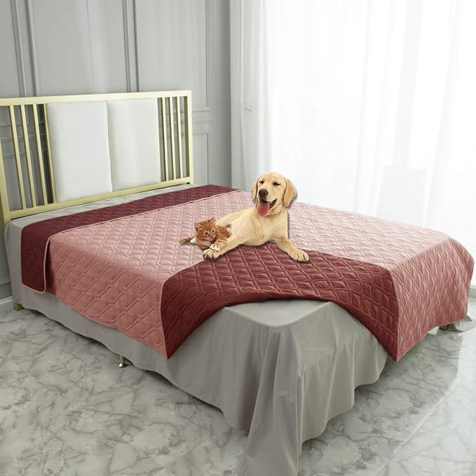 Ameritex Waterproof Dog Bed Cover Pet Blanket for Furniture Bed Couch Sofa Reversible - Image 6