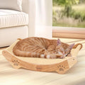 KEDAO Sisal Cat Scratcher Bed Scratching Posts for Indoor Cats Hammock Adults Kitty Curls Cat Scratcher Wooden Cats Furniture Scratching Pad by NOSEGUARD