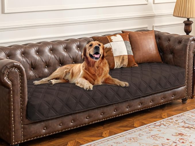 Ameritex Waterproof Dog Bed Cover Pet Blanket with Anti-Slip Back for Furniture Bed Couch Sofa by Ameritex