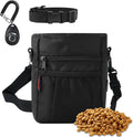 kissleaf Dog Treat Pouch, Magnetic Closure, Dog Clicker- Black | Dog Training Treat Pouch, Large Size, Nylon Material, Magnetic Closure & Clicker, for Walking, Obedience & Outdoor Use by kisslaef