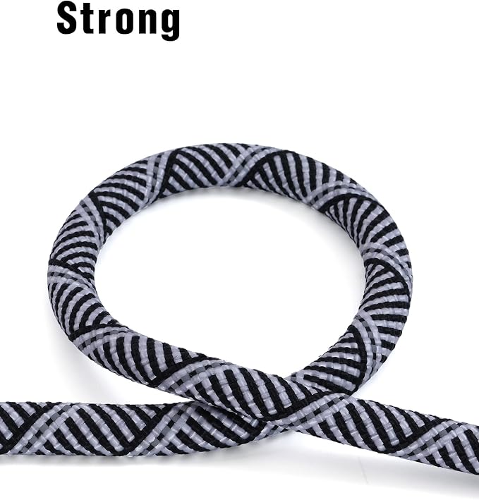 Long Dog Leash with Reflective Threads 15FT 20FT 30FT 50FT,Heavy Duty Bungee Dog Leashes for Small Medium Large Breed Dogs,Shock Absorbing Training Leash for Walking,Hunting,Camping&Yard - Image 8