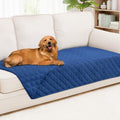 Smiry Waterproof Reversible Pet Couch Covers for Dogs | Pet Friendly, Soft Fabric, Washable Sofa Furniture Protector for Dogs Cat Kids, Checkered (40"x80", Navy/Navy) by Smiry