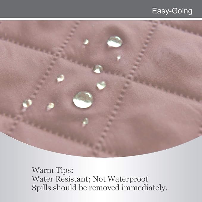 Easy-Going Reversible Couch Cover, 2 Cushion Sofa, Pink/Beige | Oversized Loveseat Slipcover For Dogs, Water Resistant Mat, Living Room, Non-Slip Sofa Cover, Pet Friendly - Image 5
