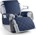 TAOCOCO 100% Waterproof Recliner Chair Covers, Non Slip Recliner Covers for Recliner Chair with Pocket, Washable Reclining Chair Cover Furniture Protector for Kids,Dogs(25'', Navy Blue) by TAOCOCO