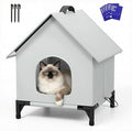 Cooling Cat House with Ice Packs for Outside&Indoor,Insulated and Weatherproof,Selfwarming Cat Shelter,Large Cave Bed for Garden (XL, Cold) by Unknown
