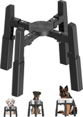 Dog Bowl Stand with Adjustable Height and Width [Stand Only] | Elevated Pet Water & Food Bowl for Medium Dogs, Stable and Anti-Slip Raised Bowl by CZPET