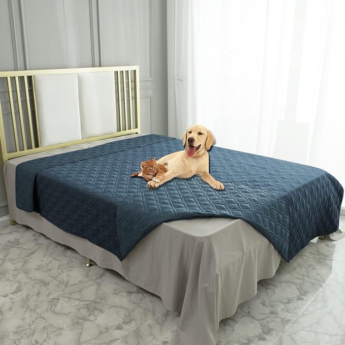 Ameritex Waterproof Blanket Reversible Dog Bed Cover Pet Blanket for Furniture Bed Couch Sofa by Ameritex
