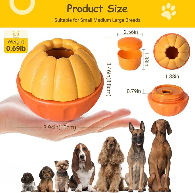 Interactive Dog Toys for Boredom,Dog Frozen Treat Toy Keep Them Busy | Low-Mess Design, Reduces Anxiety, Easy to Clean, Reusable Treat Dispensing Dog Toys Puzzle Toy for Small Medium Large Dogs - Image 6