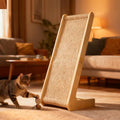 2-in-1 Cat Scratching Post with Replaceable Sisal Pads – Durable Scratcher Toy for Indoor Cats by Unknown