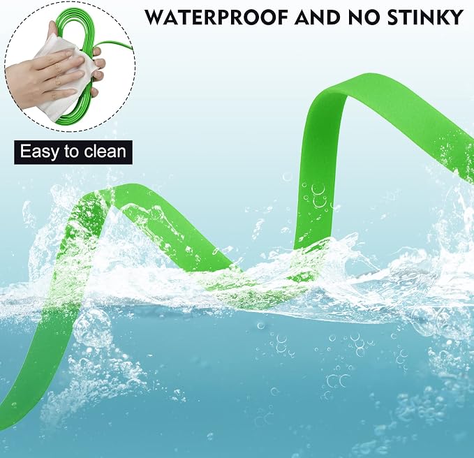 Waterproof Long Leash Durable Dog Recall Training Lead Great for Outdoor Hiking, Training, Yard, Beach and Swimming (Green, 50ft) - Image 2