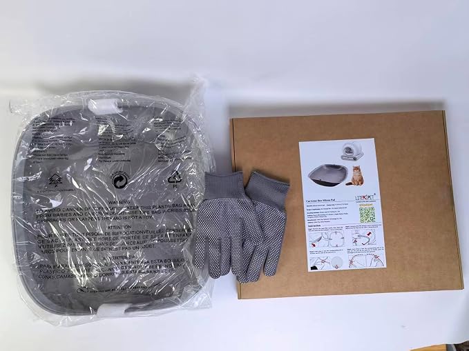 Silicone Cat Litter Pad Fits 65L Litter &9L Waste Bins Self-Cleaning Box Waterproof Anti-Stick - Image 9