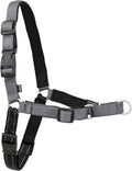 PetSafe Easy Walk Deluxe Dog Harness, No Pull Dog Harness – Perfect for Leash & Harness Training – Stops Pets from Pulling and Choking on Walks – Medium, Steel by PetSafe