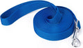 Strong Durable Nylon 15ft Long Dog Training Leash, Traction Rope, 1 Inch Wide, for Small and Medium Dog (Blue, 15 Feet) by Siumouhoi