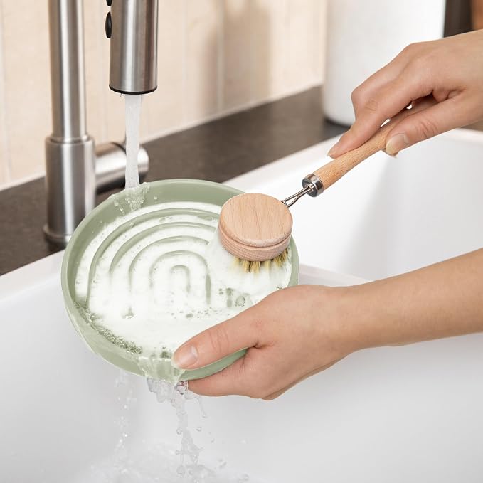 Should We Go? Slow Feeder Dog Bowls - Small Size Silicone Slow Eating Dog Bowl for Puppies & Dogs with Suction Cup -Dishwasher-Safe, Lick Mat Design, Reduces Gulping, for All Breeds, 6”x1.25”- Sage - Image 7