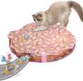 Cat Toys for Indoor Cats, Interactive Cat Toy for Adult Cats | Hide and Seek Play Mat for Bored Kittens, Automatic Rolling Ball with Real Bird Chirping, Motion Activated Rechargeable by MoofeePaws