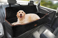 Dog Car Seat for Large Dogs Under 100LBS,Pet Booster Back Seat Removable Washable Pet Travel Safety with Safety Tethers & Storage Pocket (Black) by Qualityproductsqualityservice