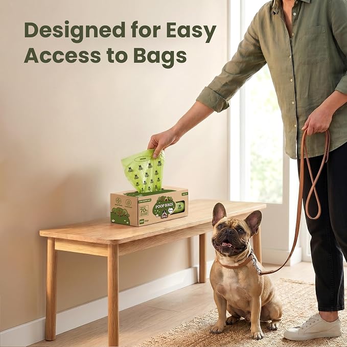 Pogi's Poop Bags – Large, Leak-Proof Dog Waste Bags for Yard or Home Use, Fresh Scent (Single Roll, 500-Count) - Image 7