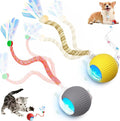 2 Packs Speed 2.0 Tail Interactive Cat Toys for Indoor Cats, Moving Cat Toy | Chirping & Motion Activate Cat Toy, Smart Kitten Toys Rolling Ball Moving Ball, Electric Dog Cat Ball for Enrichment Exercise by Unknown