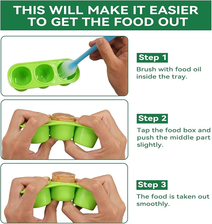 Dog Frozen Treat Toy Accessory(2PC Silicon Trays),This Accessory can be Matched with the Shape of the Stump/Without Stumps - Image 3