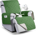 VANSOFY 100% Waterproof Recliner Chair Covers Washable, Vine Green, 30" | Non-Slip, Slipcover with Pocket, Furniture Protector, Elastic Straps, Chair Cover for Pets, Dogs by VANSOFYFURNITURECOVERS