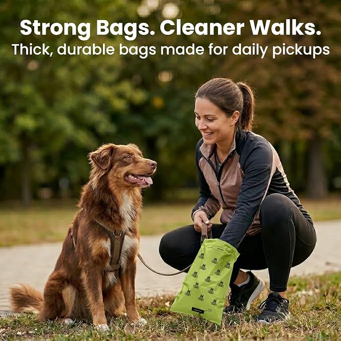 Pogi’s Dog Poop Bags – Leak-Proof & Extra Thick Pet Waste Bags (Fresh Scent, 60 Rolls, 900-Count) - Image 3