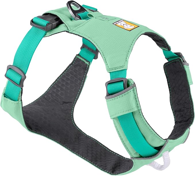 Ruffwear, Hi & Light, Everyday Lightweight Dog Harness, Trail Running, Walking, Hiking, All-Day Wear, Sage Green, Small by RuffwearInc